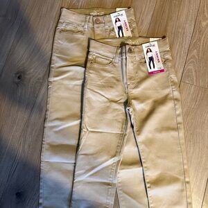 Jordache Kids Beige Jeans Size 8